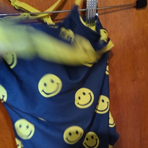 Justice Blue and Yellow Swimsuit - Picture 4 of 8